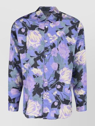 ERL long sleeve shirt floral pattern design