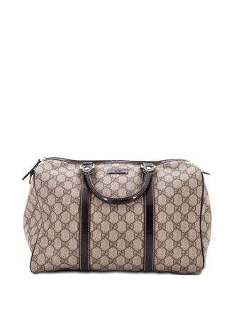 Gucci Joy Boston Bag GG Coated Canvas Medium satchel - Brown