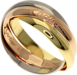 Cartier Trinity Yellow Gold (18K) Pink Gold (18K) White Gold (18K) Band Ring (Pre-Owned)