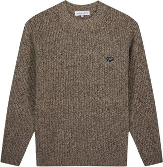 Maison Labiche Pull - Coeur - Knitwear - Hombre - Marr&oacute;n - XL