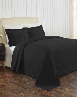 Superior Cascade Jacquard Matelasse 3Pc Cotton Bedspread Set