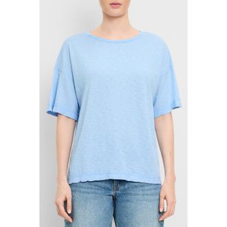 Michael Stars Tilda Oversize Cotton Crewneck T-Shirt in Sky at Nordstrom