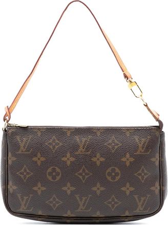 Louis Vuitton Borsa a spalla Pochette Accessoires con monogramma 2000 - Marrone