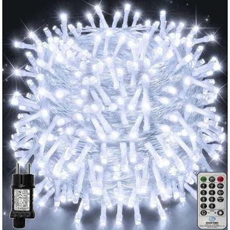 OEM Guirnalda De Luces Led De 100 M Y 1000 Led, Resistente Al Agua Ip44, Con Control Remoto Y Temporizador, 8 Modos, Decoraci&oacute;n Para Fiestas De Navidad, C