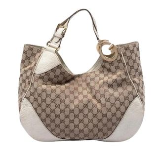 Gucci Pre-owned Shoulder Bags, female, Beige, Size: ONE SIZE Pre-owned Charlotte Shoulder Bag