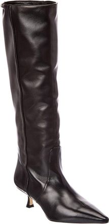 Stuart Weitzman Naomi Leather Knee-High Boot