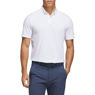 adidas Golf Go To AEROREADY Polo in White Melange at Nordstrom Rack, Size Xx-Large
