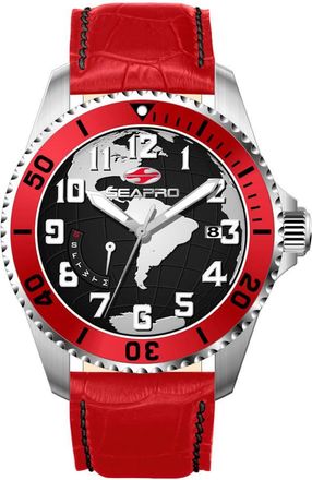 Seapro Voyager Black Dial Mens Watch SP2741