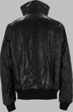 Rick Owens Dracuflight Leather Jacket - Black