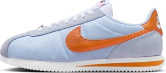 Nike Womens Cortez Textile Shoes in Blue | DZ2795-407