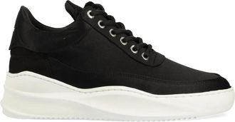 Filling Pieces Sneakers con ricamo - Nero