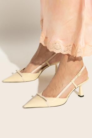 Jimmy Choo London Heeled Shoes Camila, Womens, Cream