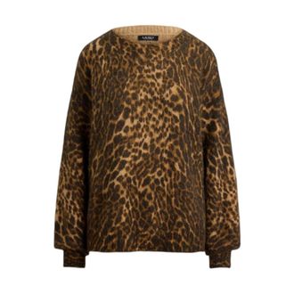 Ralph Lauren Jersey de cuello redondo Ocelot - Knitwear - Mujer - Multicolor - S