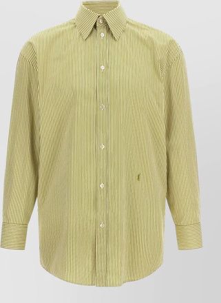Saint Laurent long sleeve striped shirt buttoned cuffs