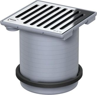Aco Aco Pieza Superior Passavant 149x149 K3/ Abs/ Antideslizante/rejilla Acero Inox./ Bloqueable, 5141.71.33