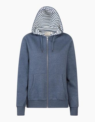 Mountain Warehouse Womens Mountain Warehouse Womens/Ladies Penzance Full Zip Hoodie - Navy - Size: 12