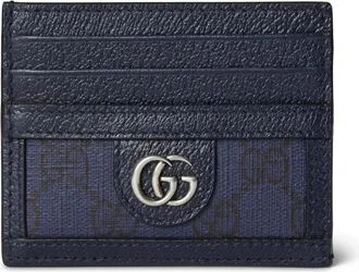 Gucci Accessoires, unisex, Blauw, ONE Size, Ophidia Cardholder