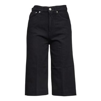 Dondup Long Shorts, female, Black, Size: W26 Delfine Bermuda Shorts