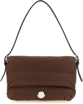 Moncler Brown Polyamide Shoulder Womens Bag