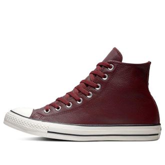Converse Chuck Taylor All Star Leather High Top Red White 161494C