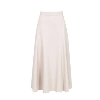 Cruna Rokken, Dames, Beige, XS, Leer, Lynette 2522102 Rok