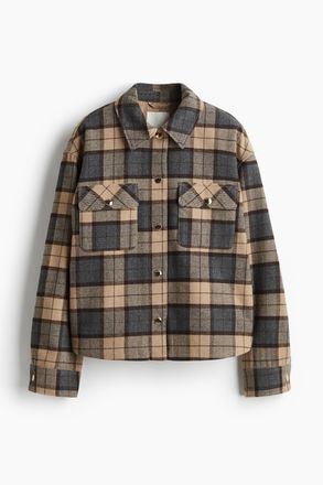 H&M Oversized Shacket - Beige