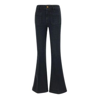 Seafarer Flare Jeans, female, Black, W31, Delphine Jeans
