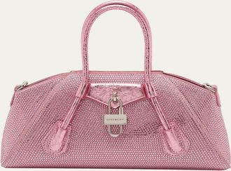 Givenchy Antigona Stretch Mini Top Handle in Satin Strass