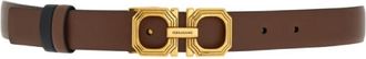 Ferragamo Gancini-Buckle Leather Belt, Size 100