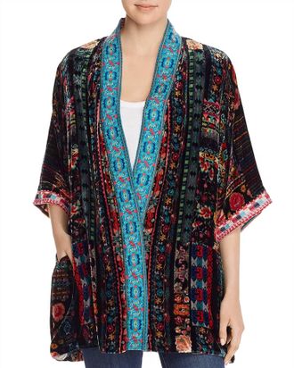 Johnny Was Abril Reversible Kimono Top In Multi