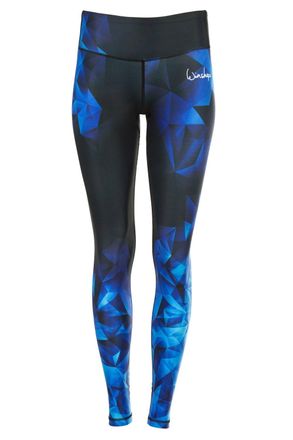 Winshape Leggings WINSHAPE AEL102-Brilliant, Damen, Gr. XL, Normalgr&ouml;ssen, blau (saphir), 80% Polyester, 20% Elasthan, Hosen Leggings, mit leichtem Kompression