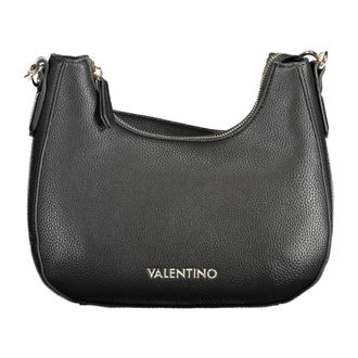 Mario Valentino Shoulder Bags, female, Black, Size: ONE SIZE Black Crossbody Bag with Adjustable Strap