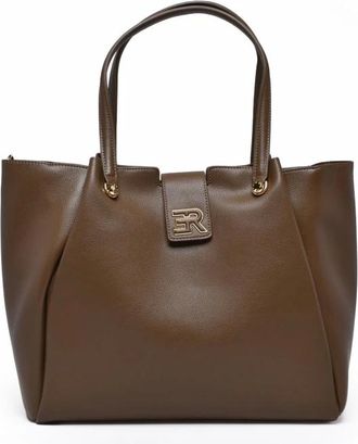 Ermanno Scervino Tassen, Dames, Bruin, ONE Size, Vally Tote Bag