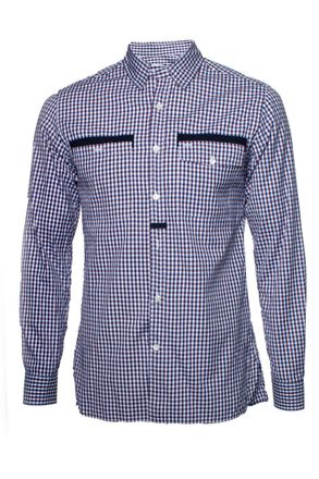 Lanvin checkered multicolored blouse