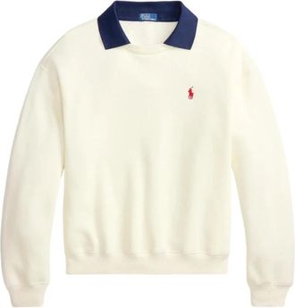 Ralph Lauren Mujer, Sudaderas, Blanco, Talla: S