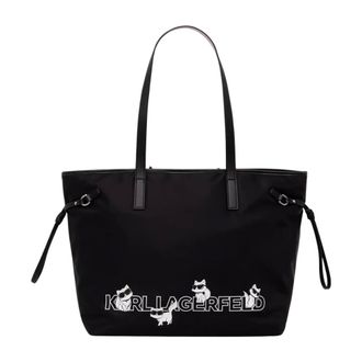 Karl Lagerfeld Mujer, Bolsos, Negro, Talla: ONE Size
