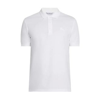 Burberry Polo Shirts, male, White, XL, Eddie EKD Polo Shirt