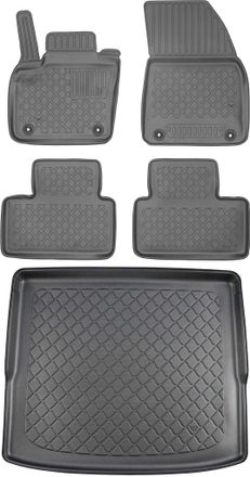 OEM Juego De Alfombrillas Para Coche Y Alfombrilla Para Maletero Para Volvo Xc40 Suv A Partir De Marzo De 2018