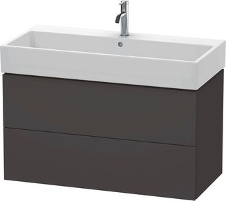 Duravit Duravit L-cube Mueble Bajo Lavabo Suspendido, 2 Cajones