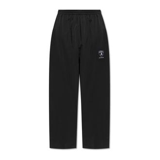 Balenciaga Wide Trousers, male, Black, Size: L Balenciaga x Automobili Lamborghini