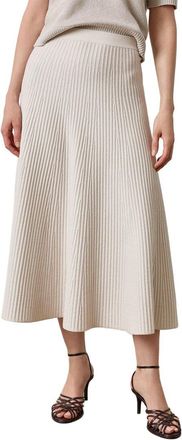 Lilla P Flared Knit Skirt
