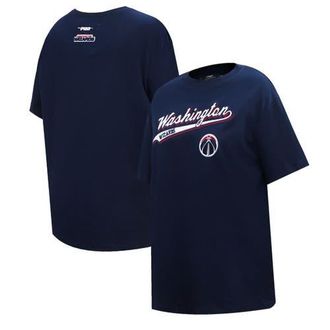 Pro Standard Womens Pro Standard Navy Washington Wizards Script Boyfriend T-Shirt at Nordstrom, Size Medium