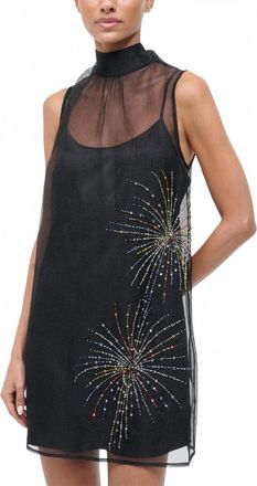 Staud Albee Mini Dress In Firework