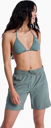 Roxy Womens Roxy Womens Wave 7 Inch Boardshorts - Grey - Size: XS