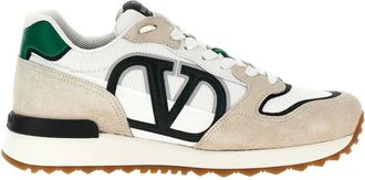 Valentino Garavani VLogo Pace Sneakers - Heren - Schoenen - Veelkleurig - Maat: 44 EU Zijde