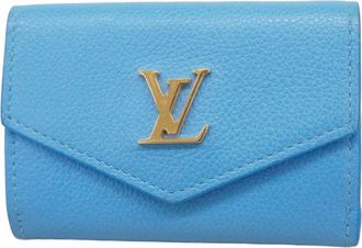 Louis Vuitton Blue Wallet (Tri-Fold) (Pre-Owned)
