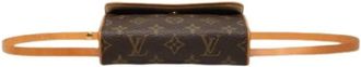 Louis Vuitton Pre-owned Pochette Florentine - Dames - Vintage Heuptassen - Bruin - ONE Size - Vintage