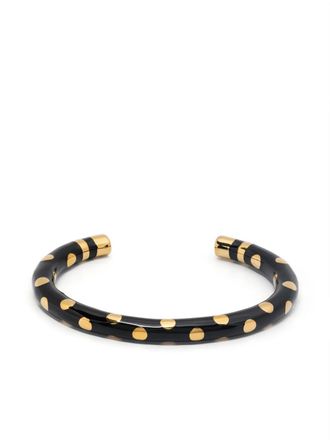Aurélie Bidermann Positano bracelet - women - Acetate/Gold Plated Metal - One Size