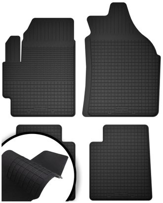 OEM Alfombrillas De Goma Para: Daihatsu Sirion Iii M300 Hatchback (2004-2010)