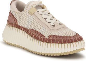 Chlo&eacute; Womens Nama Sneakers Straw Beige